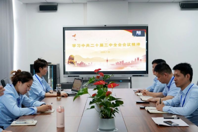 盟創(chuàng)納米深入學(xué)習(xí)黨的二十屆三中全會精神